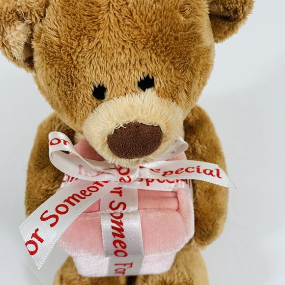 Gund Giving Bear Someone Special Plush Stuffed Animal Gift Box for Special Item - Picture 6 of 11